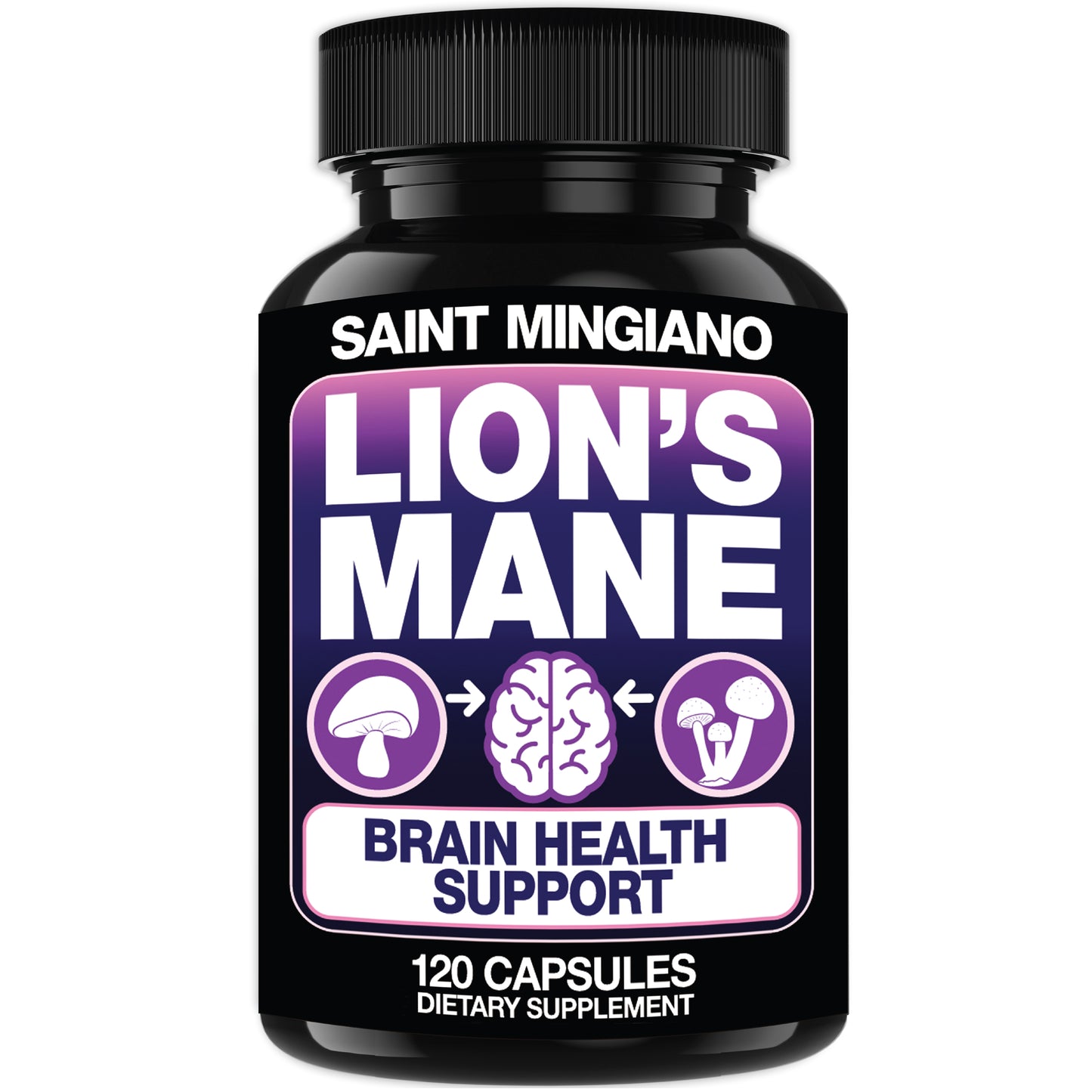 Lion's Mane Mushroom Supplement | 120 Capsules