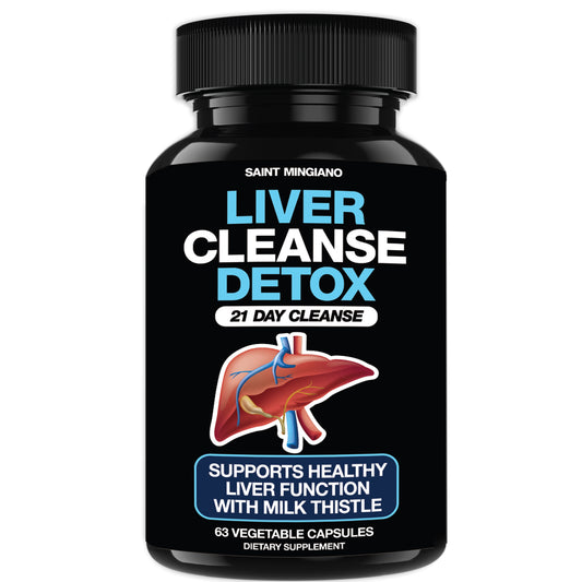 Liver Cleanse Detox & Repair - 21 Day Cleanse - Natural Liver Support Supplement with Milk Thistle