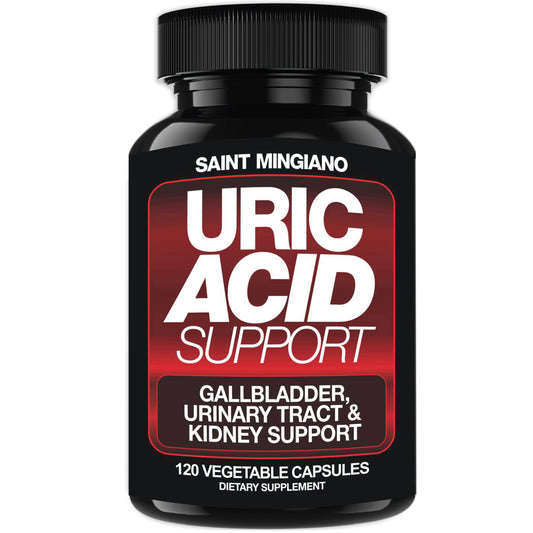 Uric Acid Support -120 Capsules - Supports Kidney Cleanse Detox & Repair, Gallbladder & Urinary Tract Issues