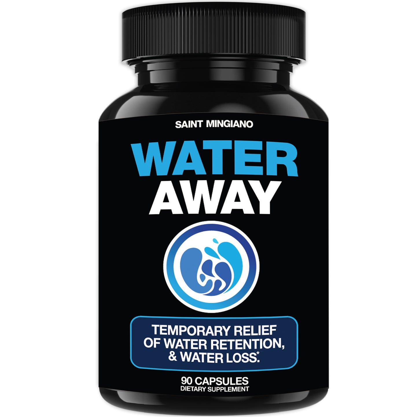 Water Away - Water Retention and Flushing, Aids in Water Relief & Water Loss